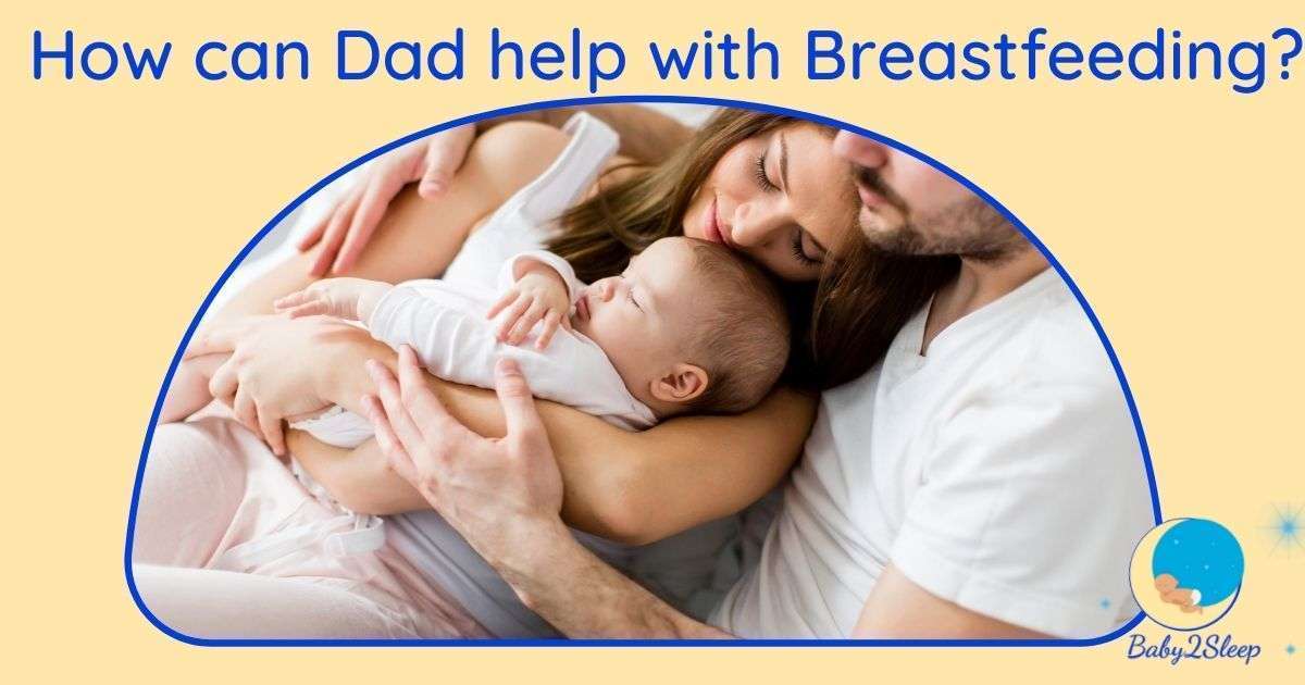 dad help with breastfeeding