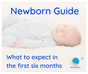 Picture of a newborn baby - this image links to the purchase page for the Newborn guide