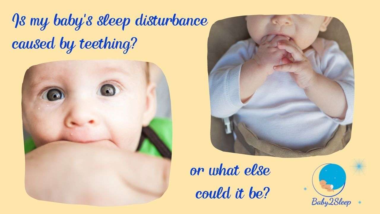 babies sleep disturbance caused by teething